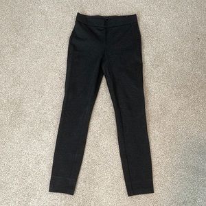 J.Crew Size XS Pixie Pant Stretch Ponte Any Day Dark Heather Gray Legging